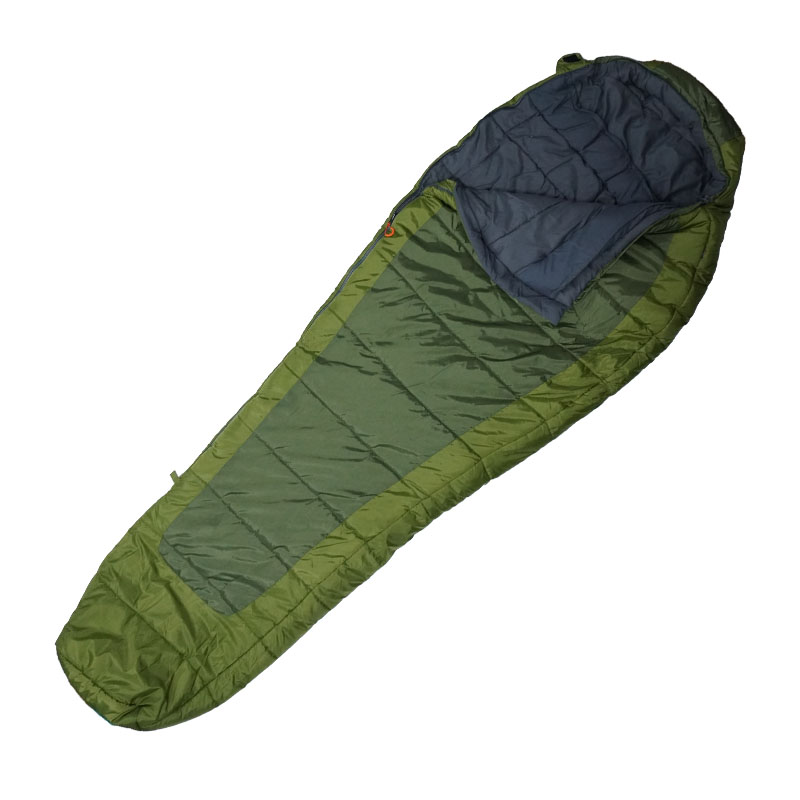 Green Waterproof Mummy Sleeping Bag